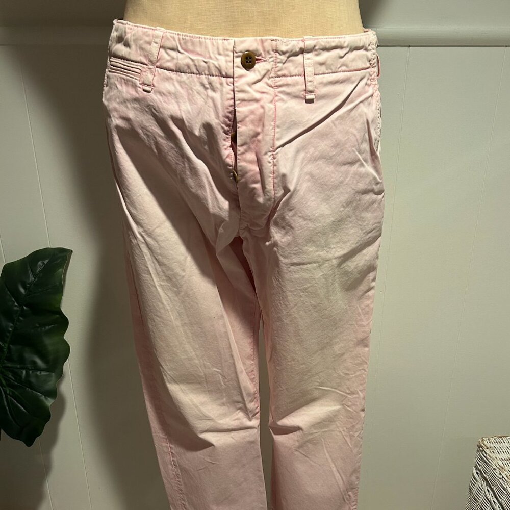 POLO RL GARMENT DYED SALT WASHED PINK CHINO